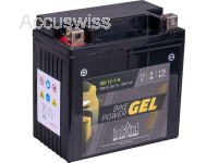 Intact GEL12-7-A GEL-Motorradbatterie ersetzt YB7-A, 50712 12V 8Ah