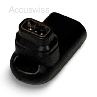 USB-C Adapter für Coros Pace 2, 3, Apex 2 Pro, Vertix 2 abgewinkelt schwarz
