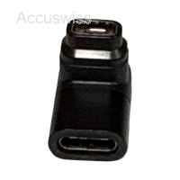 USB-C Adapter für Coros Pace 2, 3, Apex 2 Pro, Vertix 2 abgewinkelt schwarz