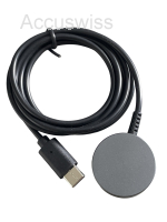 USB-C Ladekabel Dock Ladegerät, Samsung Galaxy 6, 5 - schwarz, rund, magnetisch