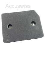 Tumbler Sockelfilter passend für Miele T1 zum Filtern von Flusen, Schwarz