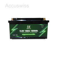 Idealakku IA 12V 150Ah LiFePO4 Akku, 355x175x188mm, mit Bluetooth