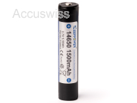 Keeppower 14650 3.7V 1500mAh (3A) Akku PCB geschützt
