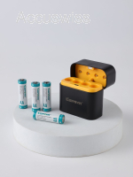 Keeppower I4 Ladegerät mit 4× 1.5V 2688mAh AA Li-Ion Akkus