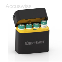 Keeppower I4 Ladegerät mit 4× 1.5V 2688mAh AA Li-Ion Akkus