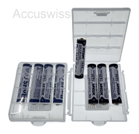 2x 4er Pack Xtar AAA 1.5V 1620mWh (1000mAh) Li-Ion Akku (Wiederaufladbar)