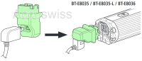 Shimano Steps SM-BTE80 Ladeadapter für Akkus BT-E8035 und BT-E8036