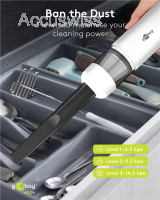 Mini-Staubsauger Advanced mit Akku, weiss