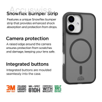 iPhone 16, Blizzard Case Schwarz