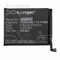 Akku ersetzt HE363 passend für Nokia Ta-119, TA-1128, 3300mAh