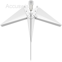 LED-Weihnachtsstern 3D, Ø 56 cm, batteriebetrieben