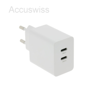 PATONA Premium GaN PD35W, Adapter weiss, 2xUSB-C, PD3.0, QC3.0
