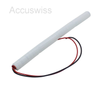 Notleuchtenakku 4.8V 800Ah, Ni-CD, L1x4 Mignon AA mit 200mm, 400.66.070.557