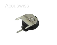 Varta V40H 1.2V 40mAh Ni-MH Knopfzellen Akku mit Printanschluss ++-