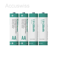 4x Keeppower P1450i2, AA, Mignon, 1.5V 4300mWh Li-Ion Akku mit 2866mAh