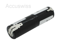 Notleuchtenakku 2.4V 2.5Ah, Ni-MH, L1x2 Sub-C passend für Zumtobel 04879885
