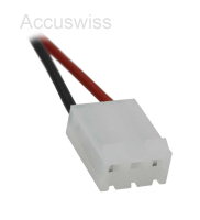 Notleuchtenakku 3.6V, 1500mAh, Ni-MH, F1x3 Mignon mit 300mm Kabel