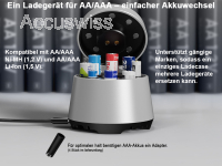 Xtar L8 Box, Ladegerät für AA / AAA Li-Ion 1.5V, Ni-MH 1.2V Akkus