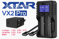 Xtar VX2 Pro Analyse Ladegerät inkl. USB-C PD Netzteil