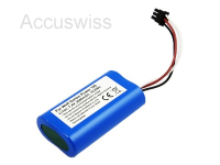 Akku passend für Wolf Garten Power 100, 7.4V 2600mAh