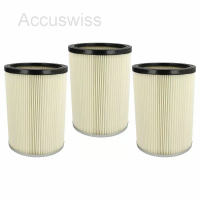 3x Patronen-Filter als Ersatz für Kärcher Staubsauger 6.904-325.0, 6.904-048.0