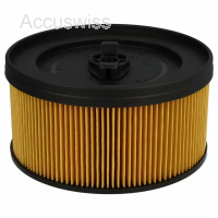1x Patronen-Filter als Ersatz für Kärcher Staubsauger 6.414-960.0, schwarz /gelb