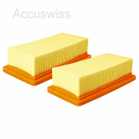 2x Flachfaltenfilter als Ersatz für Kärcher Kaminsauger, 6.415-953.0, KFI 7420