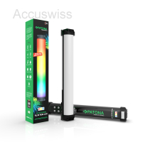Premium RL30, RGB LED Akku Stableuchte 30cm