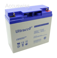 Ultracell UCG20-12, 12V 20Ah Blei-Gel Akku Zyklenfest