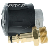 2-tlg. Adapter-Set als Ersatz für Kärcher 2.643-037.0 Hochdruckreiniger