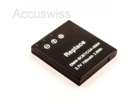 Akku passend für Pentax Optio A20, A40, E85, M85, T20 750mAh