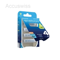 Panasonic eneloop 4x AA Akku BK-3MCDE/4BE