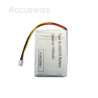 Akku passend für TomTom One V1 ersetzt F54629631, F63048726