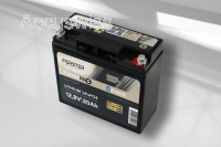 12V 20Ah LiFePO4 Batterie (30A-BMS) Smart Bluetooth