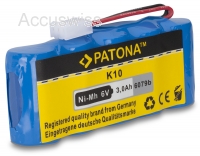 Akku ersetzt Bosch Somfy 9 500 005, 8 787 335 119, BD6000 3Ah