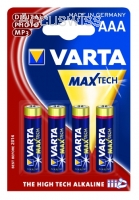 Varta 4703 Longlife Max Power, AAA, LR03, Batterien 4er Pack