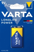 Varta 4922 Longlife Power 9V-Block, 6LR61, Batterie