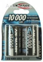 Ansmann Professional, Typ D, Mono, 10000mAh 2 Stück (5030642)