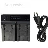 Dual Ladegerät passend für JVC BN-VF808, BN-VF815, BN-VF823