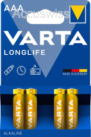 Varta 4103 Longlife, AAA, LR03, Batterien 4er Pack