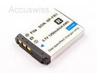 Akku ersetzt Sony NP-FR1, NP-FR1 1200mAh