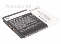 Akku passend  für Sony Ericsson K550c, K660i ersetzt BST-33 900mAh
