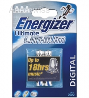 Energizer L92 Lithium, Micro, AAA, 2er Pack Batterie