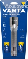 Varta Aluminium Light F20 Pro, 2x AA Batterien