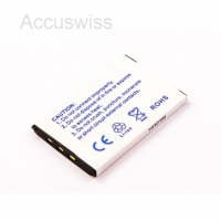 Akku ersetzt Casio NP20, NP-20, NP-20DBA 680mAh