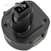 Akku ersetzt Black & Decker PS120, A9251 9.6Volt 3Ah