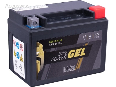 BlackMax YTX14-BS Motorradbatterie GEL 12V 14Ah CTX14-BS 51214 Batterie
