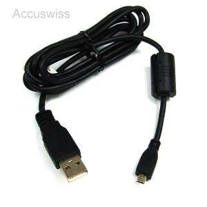 vhbw Cavo Audio Video AV, con connettore USB compatibile con Panasonic Lumix DMC-FS22, DMC-FS25, DMC-FS28, DMC-FS3 fotocamera, fotocamera digitale
