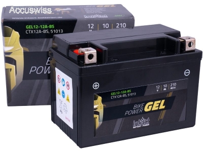 BATTERIE Gel-Batterie GTX12-BS 12V 10AH Für Suzuki TL 1000 S