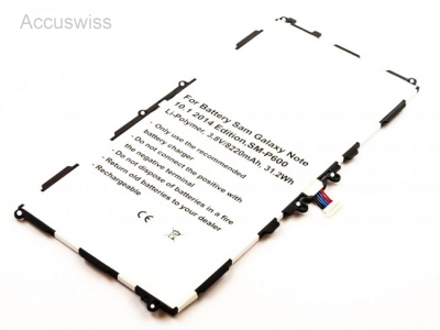 Akku passend für Samsung SM-P600, SM-P601, SM-P605 - Akku und Batterien  Online-Shop auch für Ihr Motorrad, E-Bike